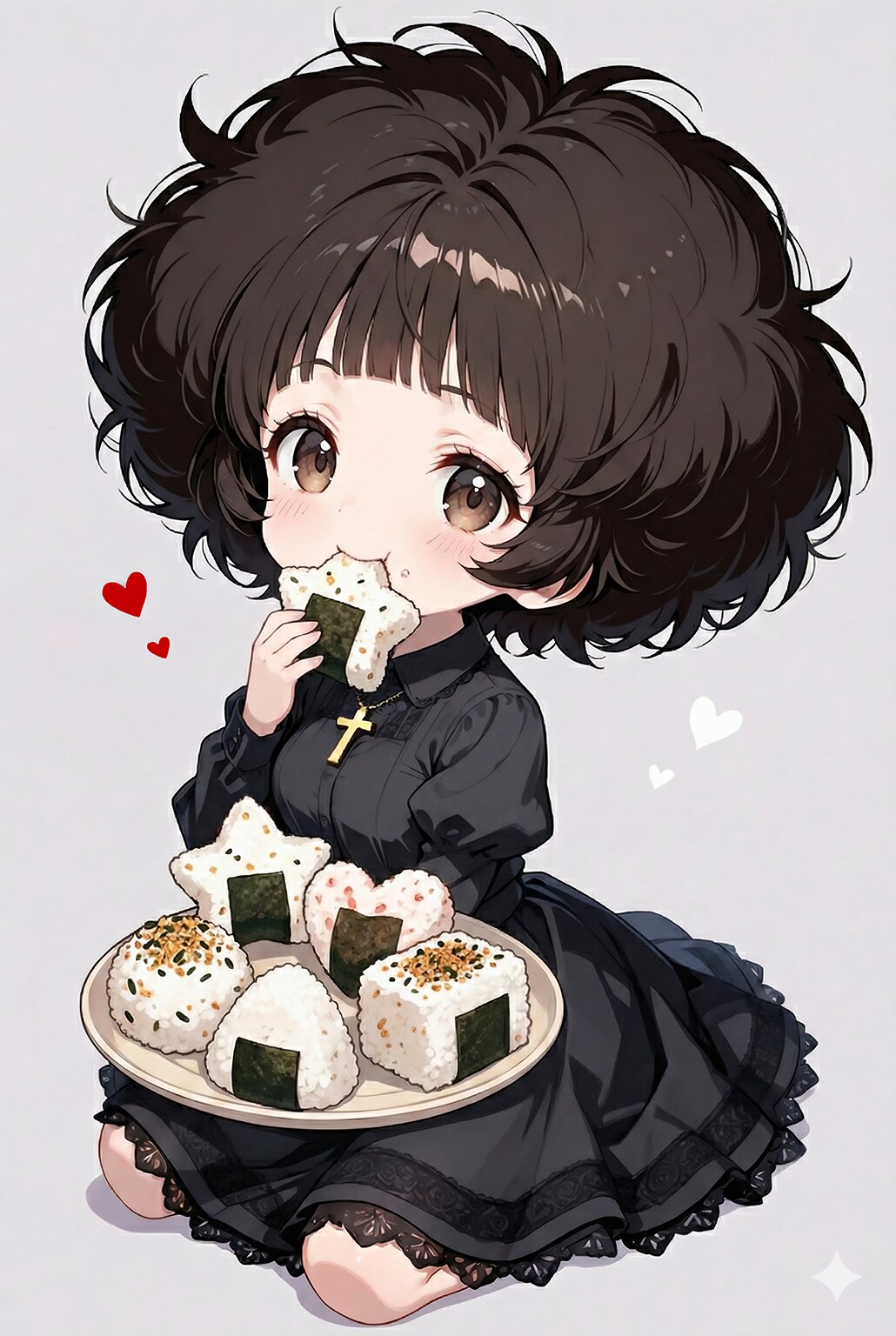 おにぎり食べりゅ？
