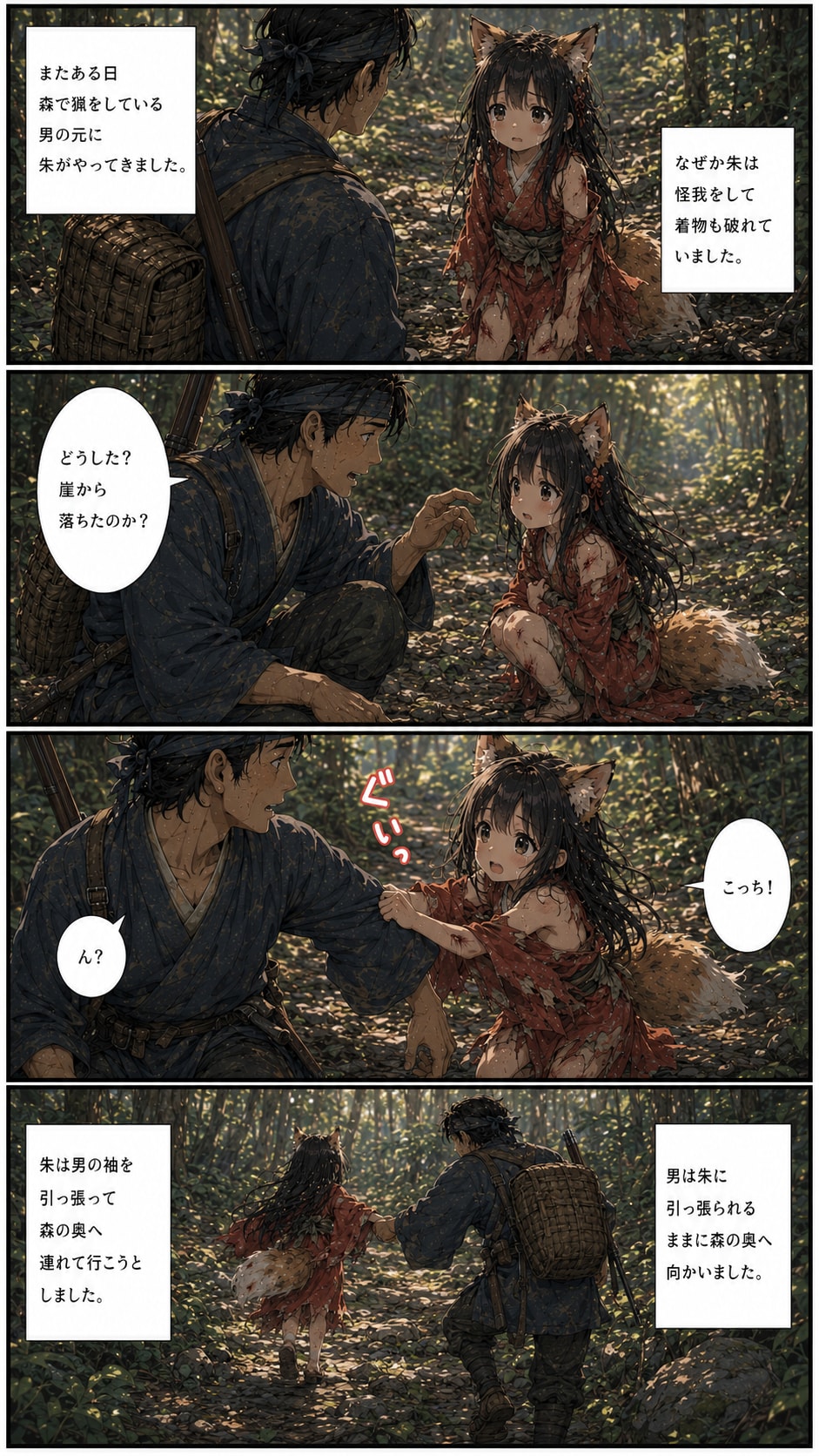 幼女昔話　狐幼女　後編