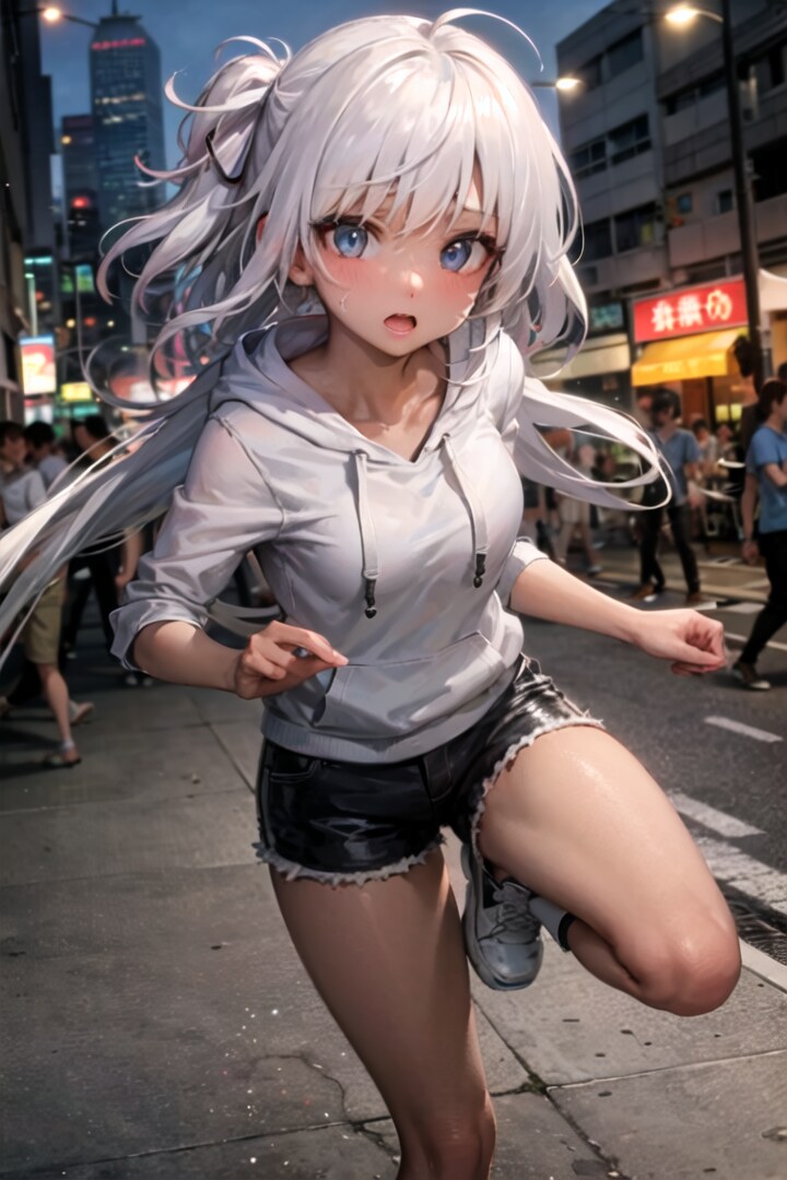 Street chase
