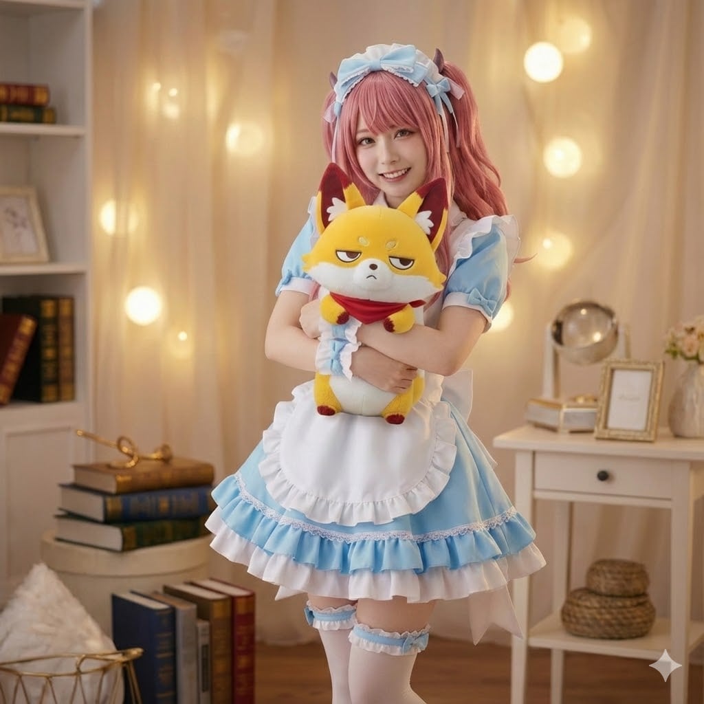 ぬいぐるみと１枚