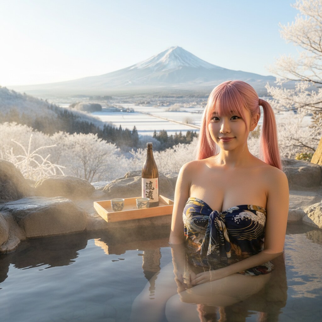 ももツイさん。2月23日 #富士山の日 #ふろしきの日