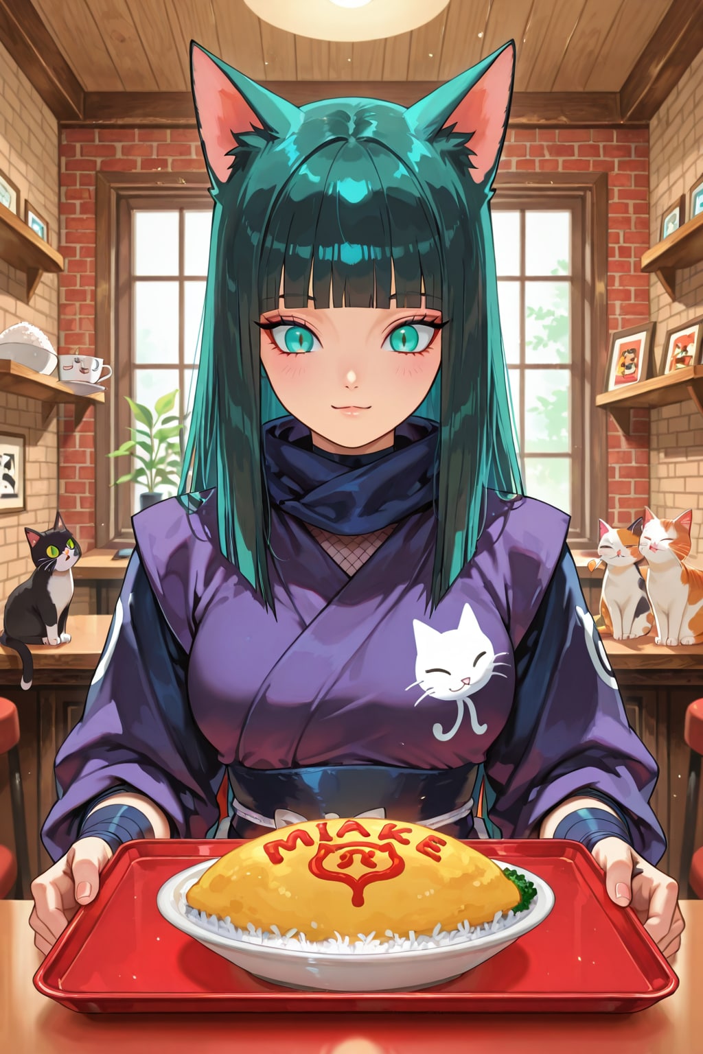 忍者猫カフェ