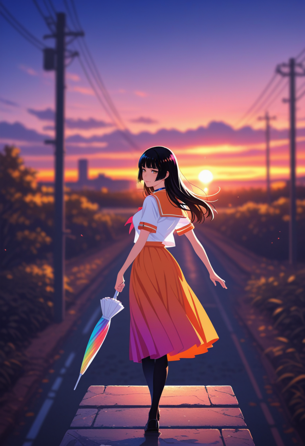 七色の傘