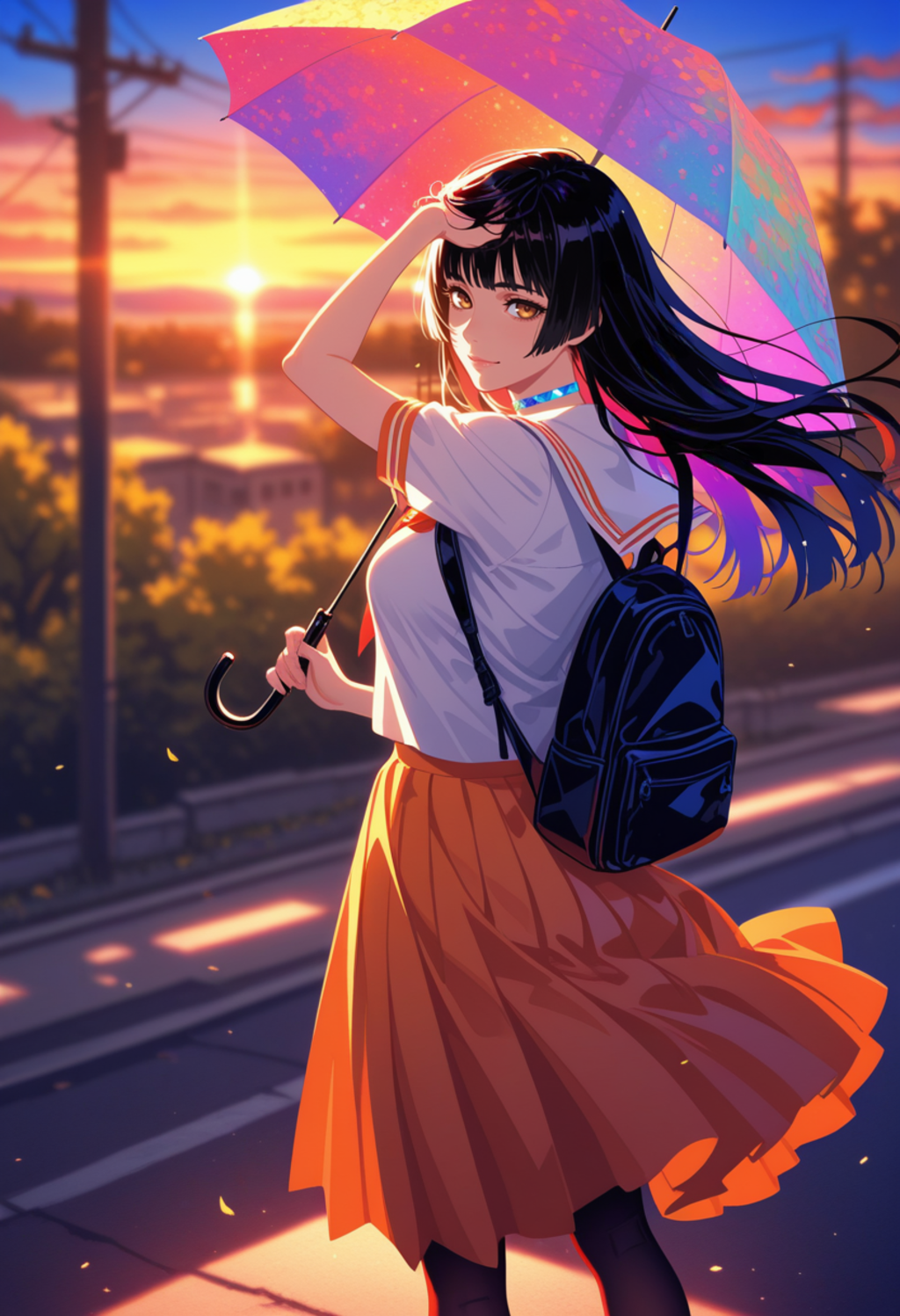 七色の傘