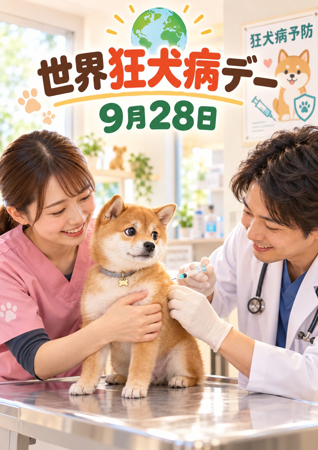 [今日は何の日 9/28] 世界狂犬病デー | の人気AIイラスト・グラビア