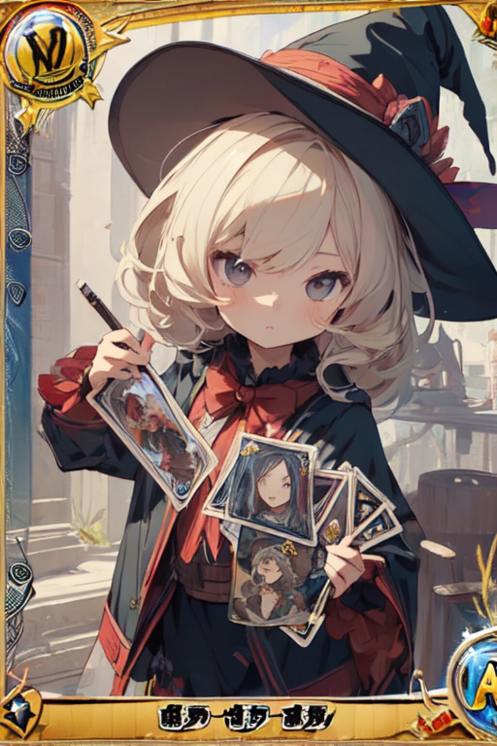 魔女のトレーディングカード