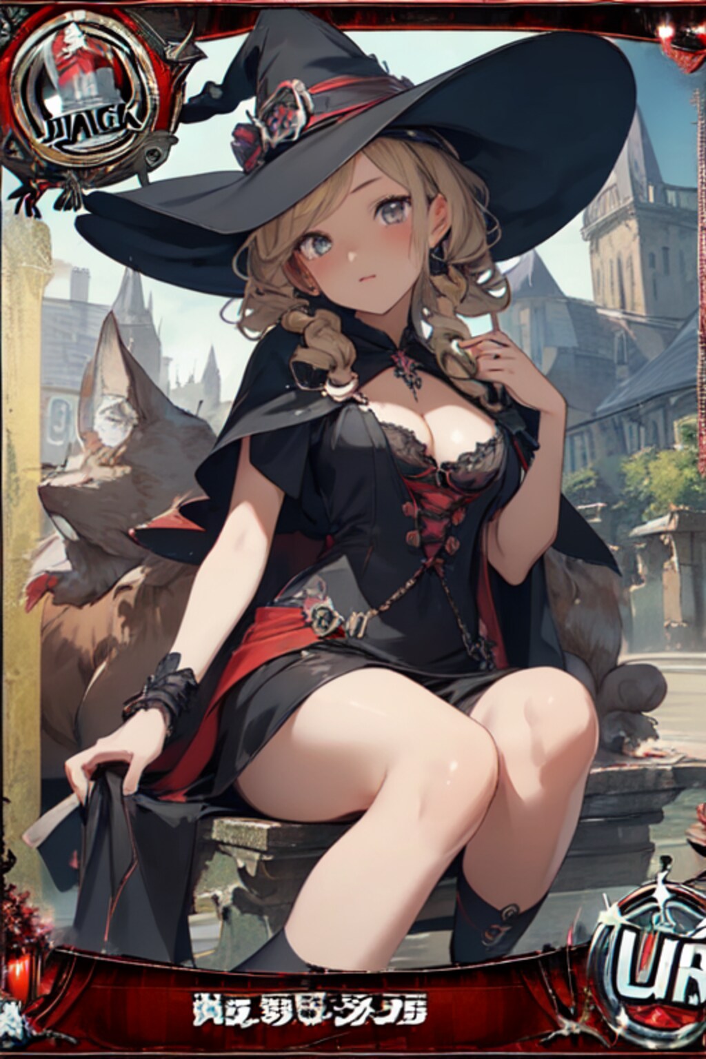 魔女のトレーディングカード