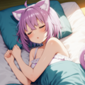 あと5分・・・Zzzz（猫又おかゆ） 7枚目