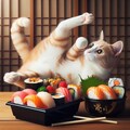 寿司食う猫 5枚目