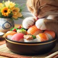 寿司食う猫 2枚目