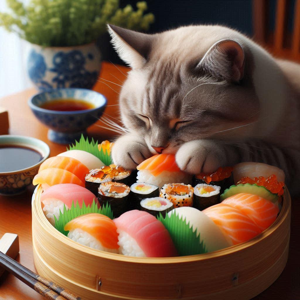 寿司食う猫