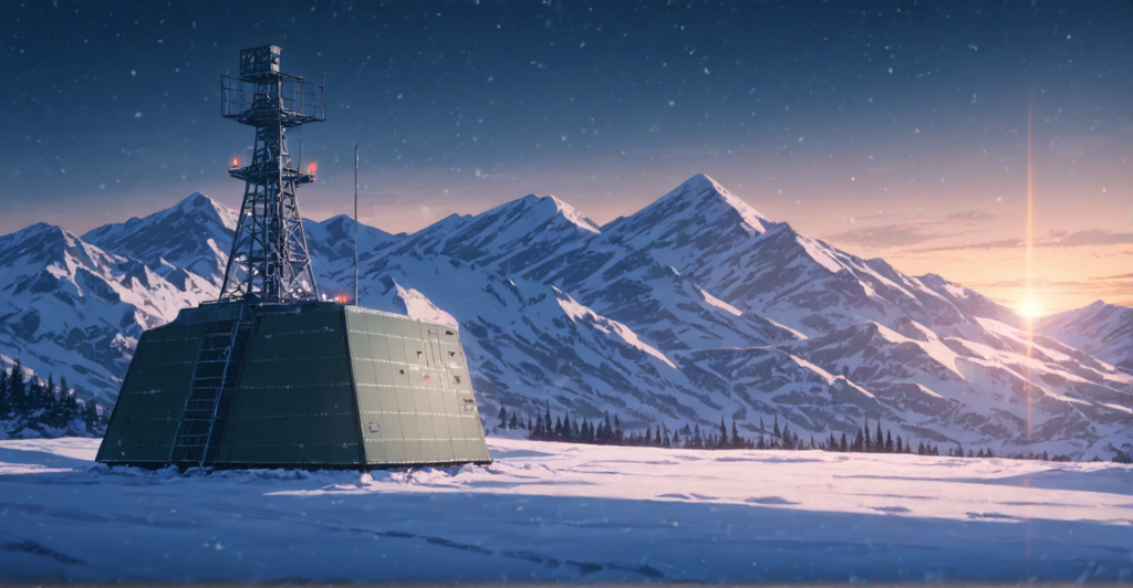 AESAレーダー施設