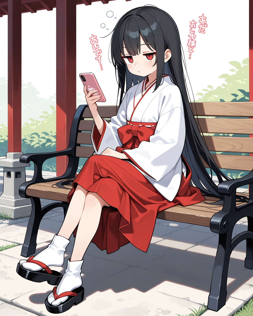 初詣の参拝者の相手なんかやってらんない！！ | の人気AIイラスト・グラビア