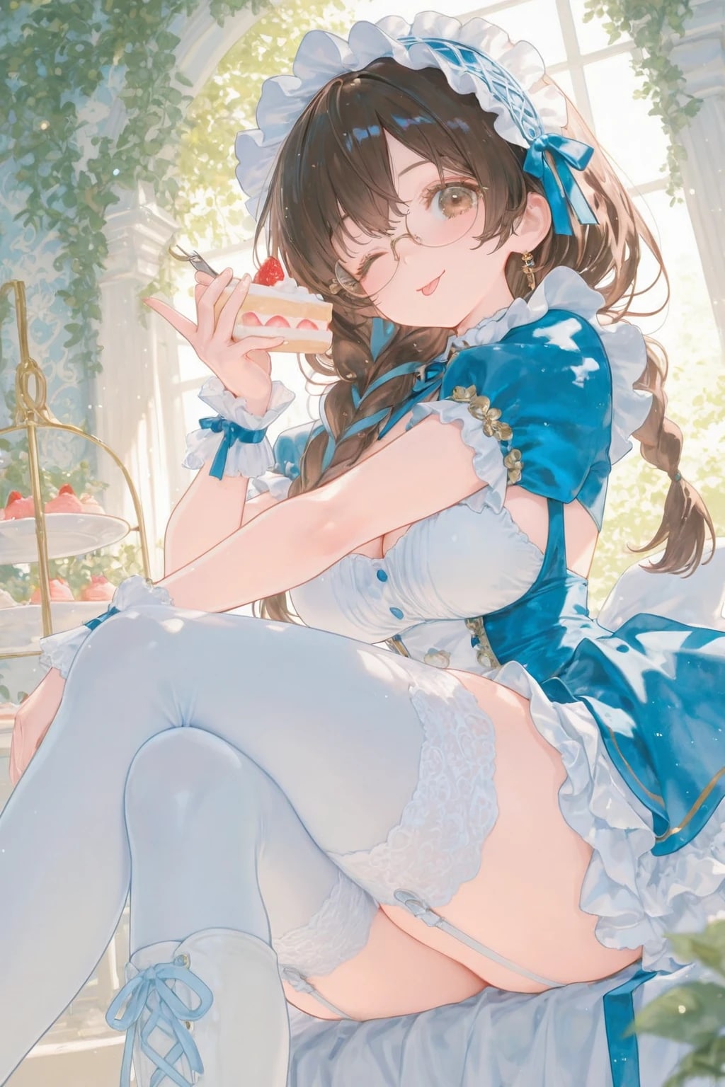 舞ちゃんをお借りしました👓