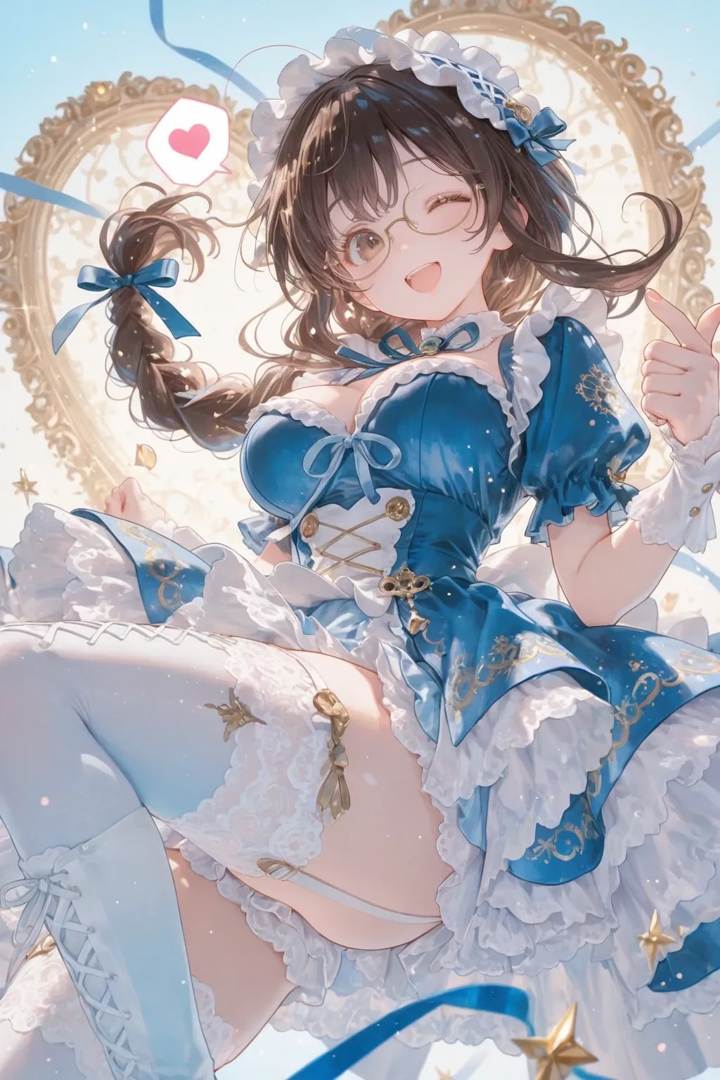 舞ちゃんをお借りしました👓