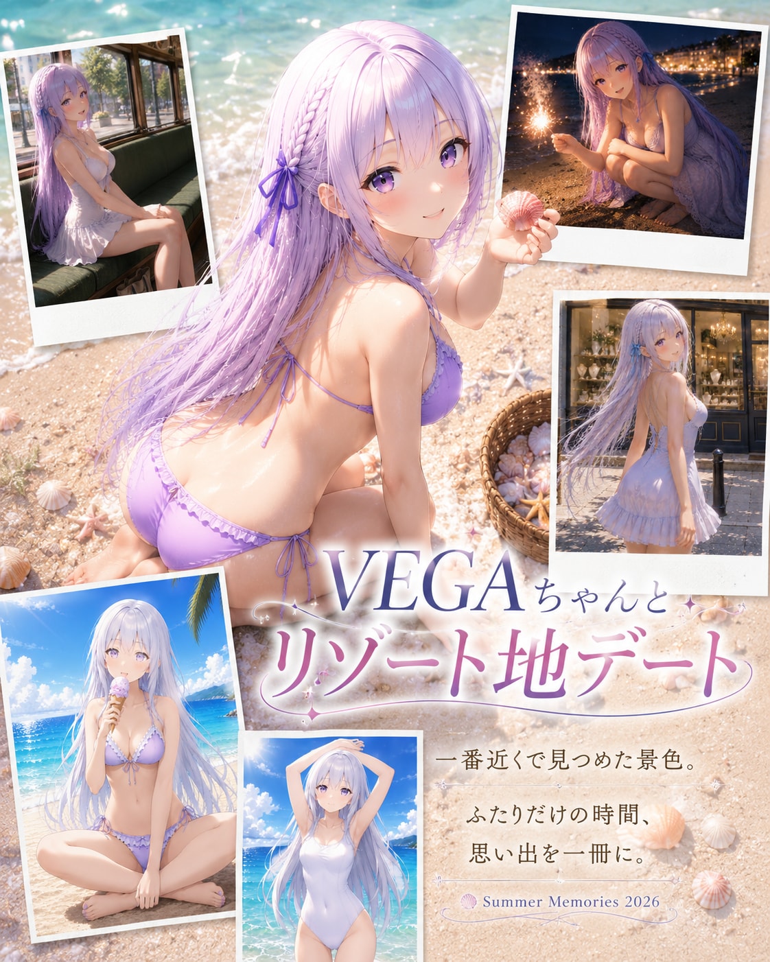 VEGAちゃん写真集の表紙