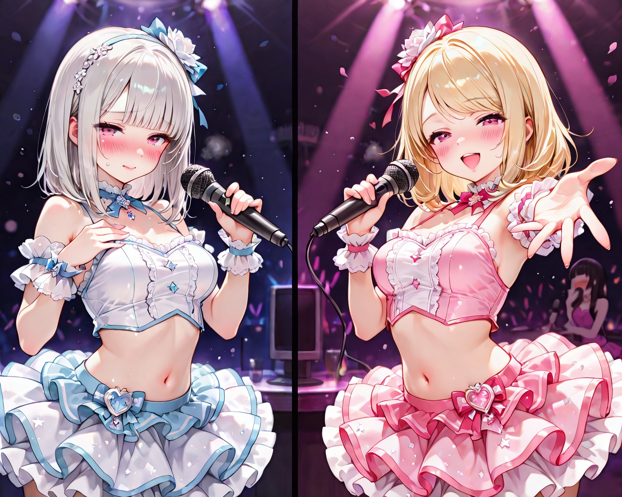 アイドルとカラオケ | の人気AIイラスト・グラビア