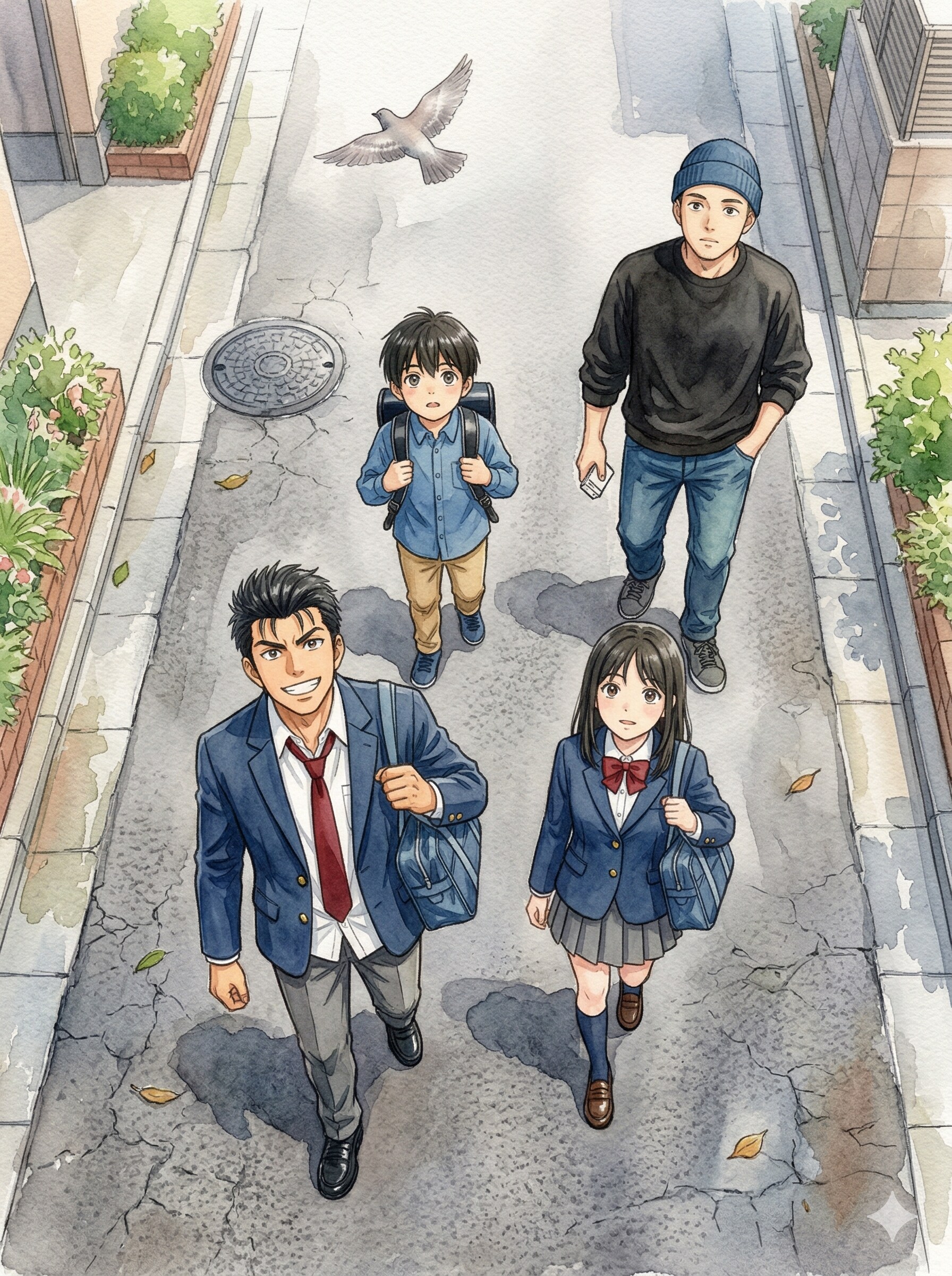 4人組 116 | の人気AIイラスト・グラビア