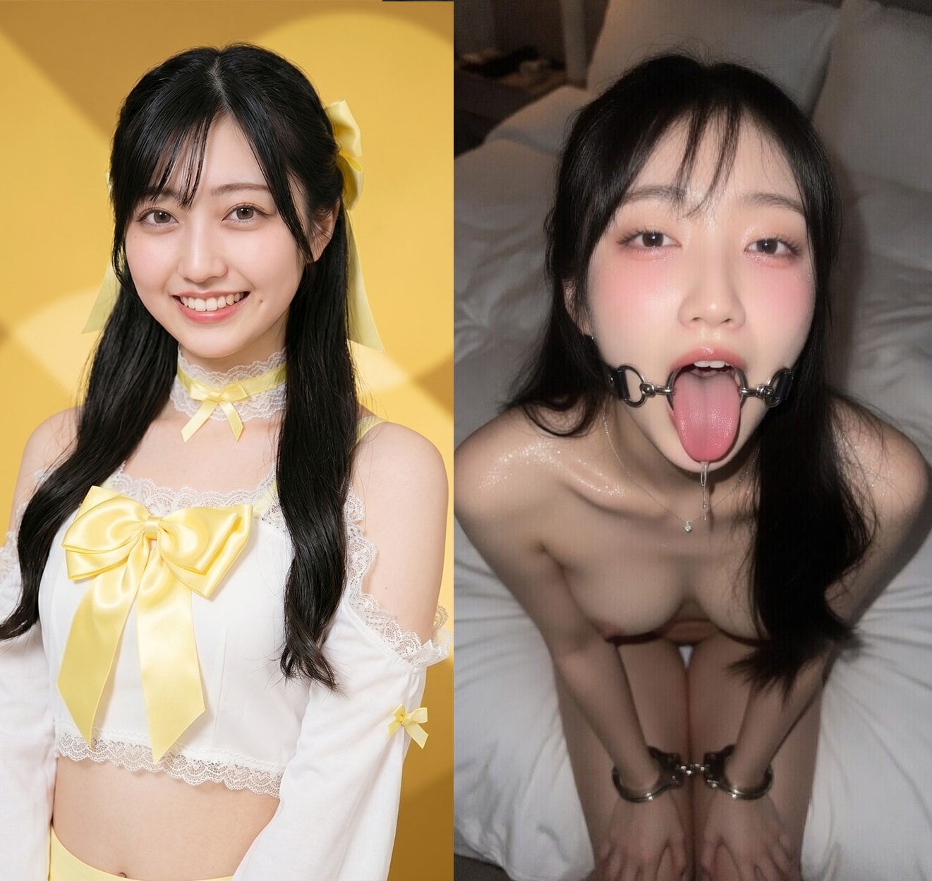 【地下アイドル】口枷イラマチオ【陽菜ひまり】