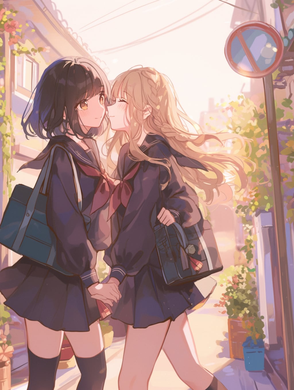 キスしたい二人のJK168