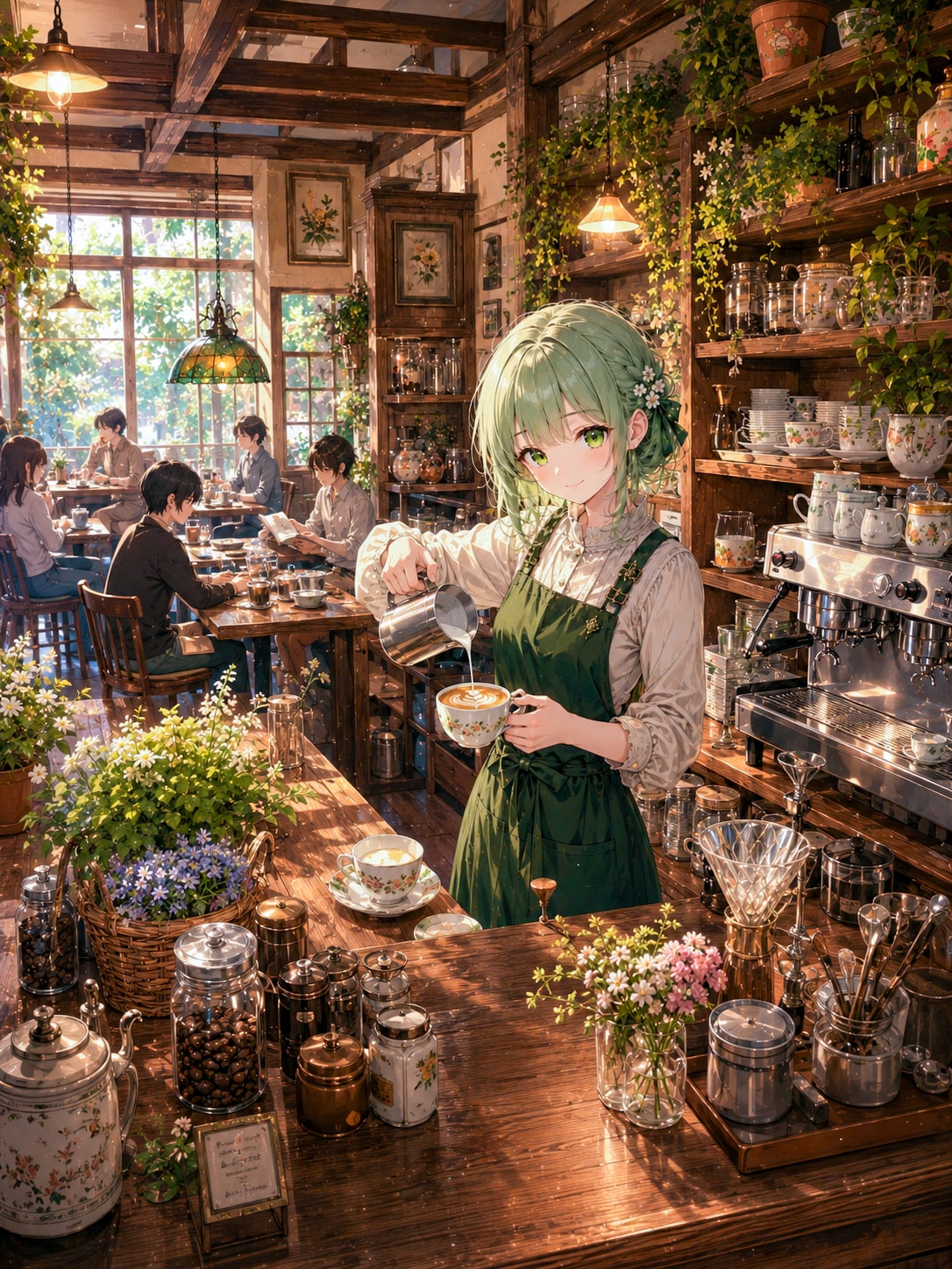 居心地のよい珈琲店 | の人気AIイラスト・グラビア