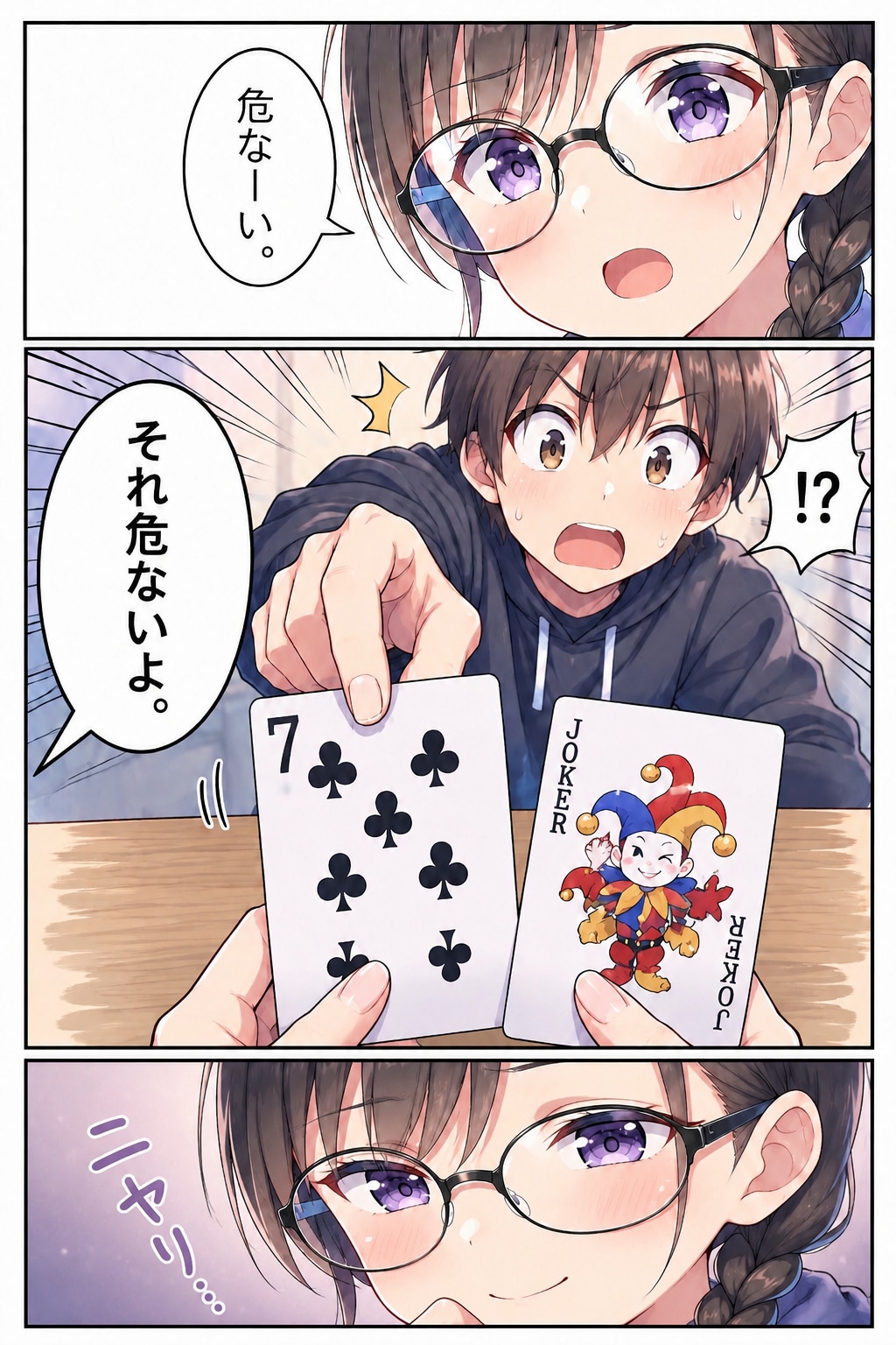 【回答】かけ引き
