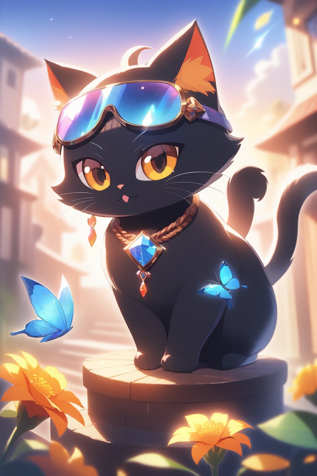 ミステリアスな猫