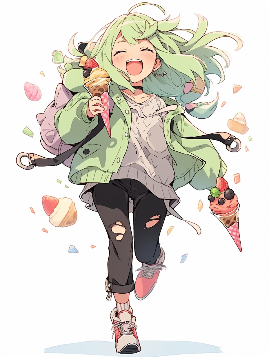 I love ice cream