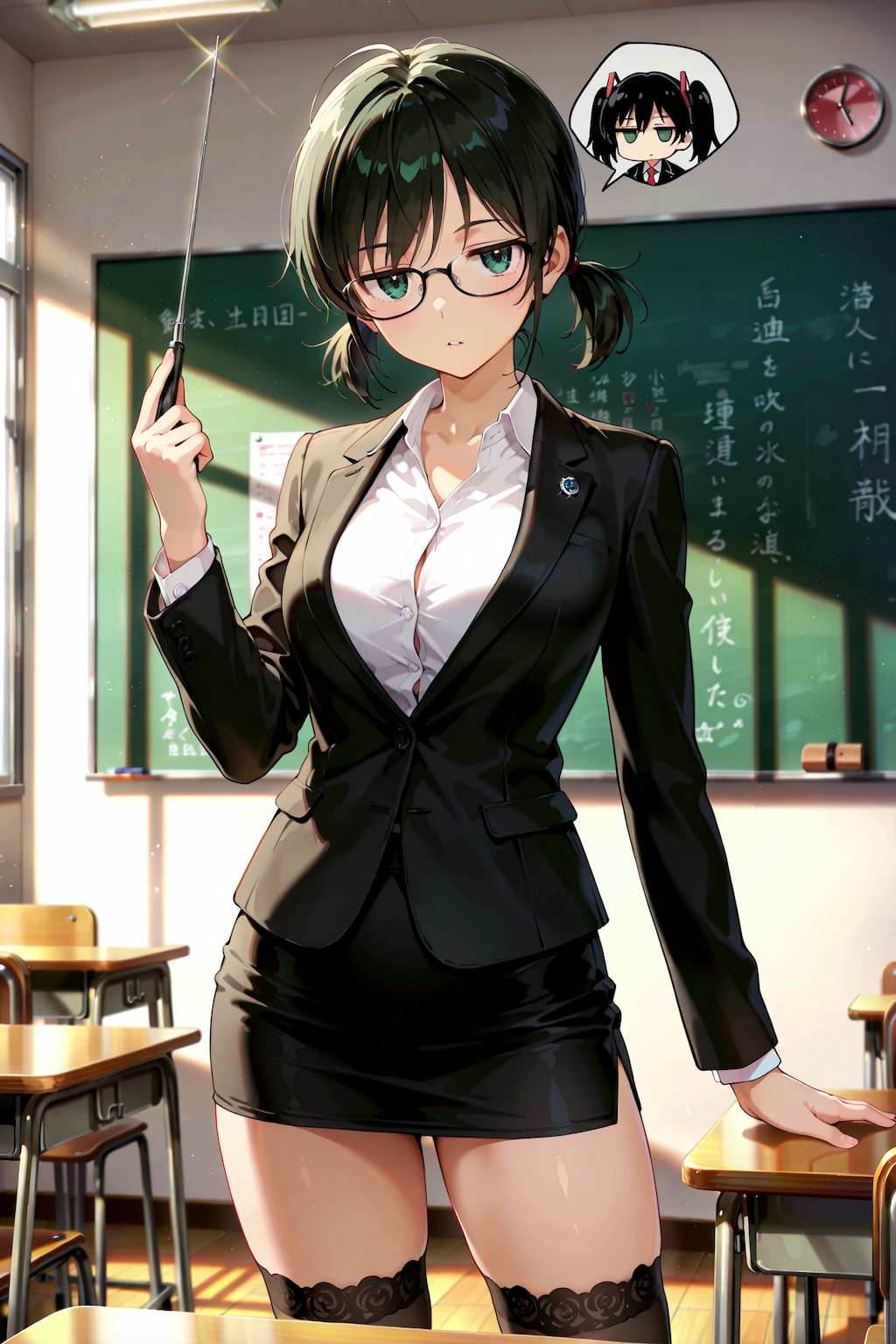 ジト目先生その2