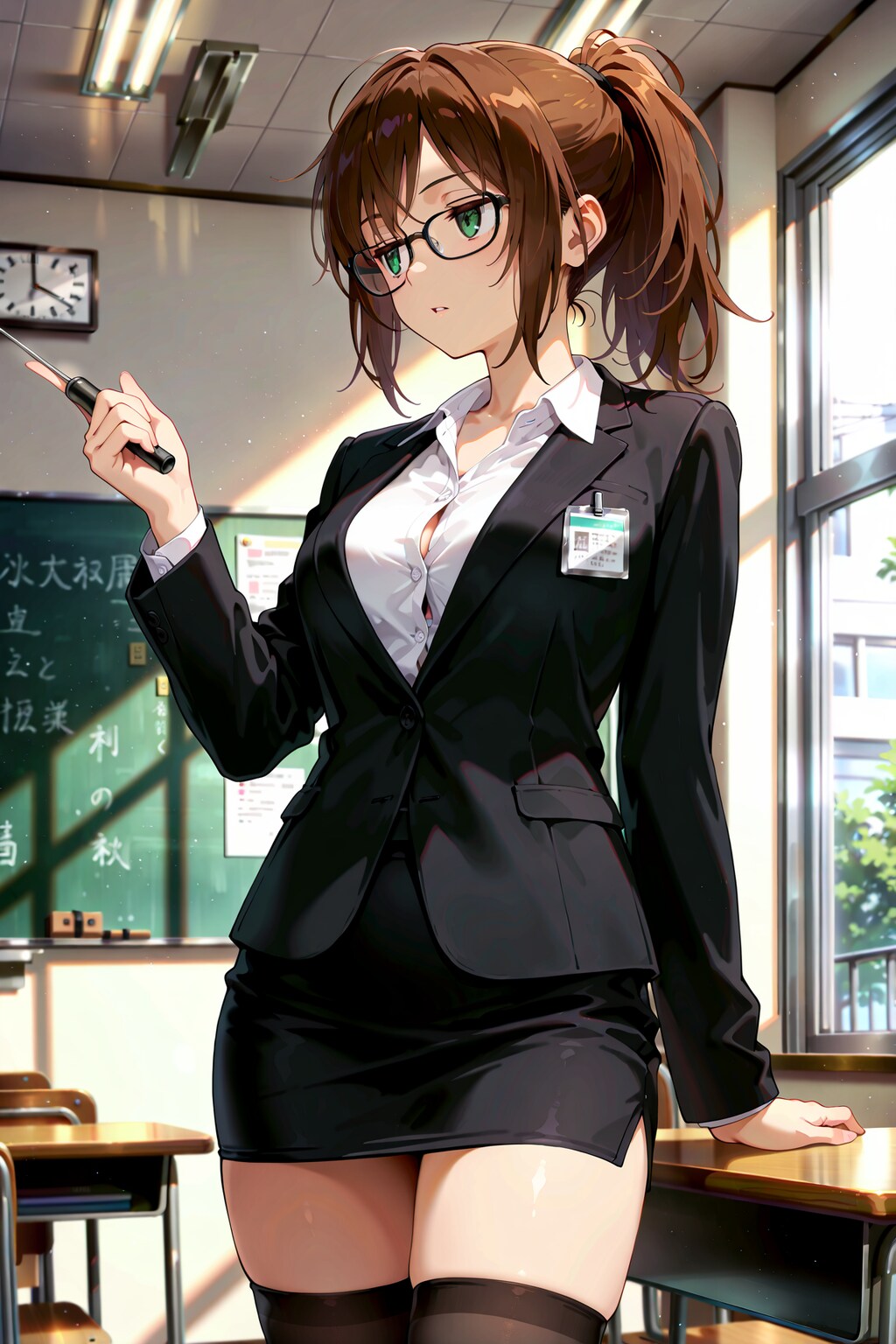 ジト目先生その2