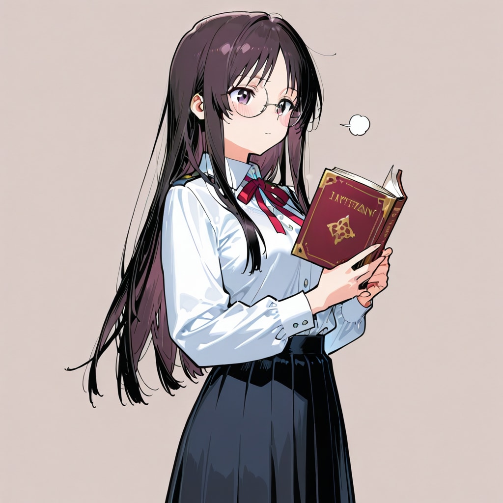 おしとやかに！メガネっ娘ちゃん