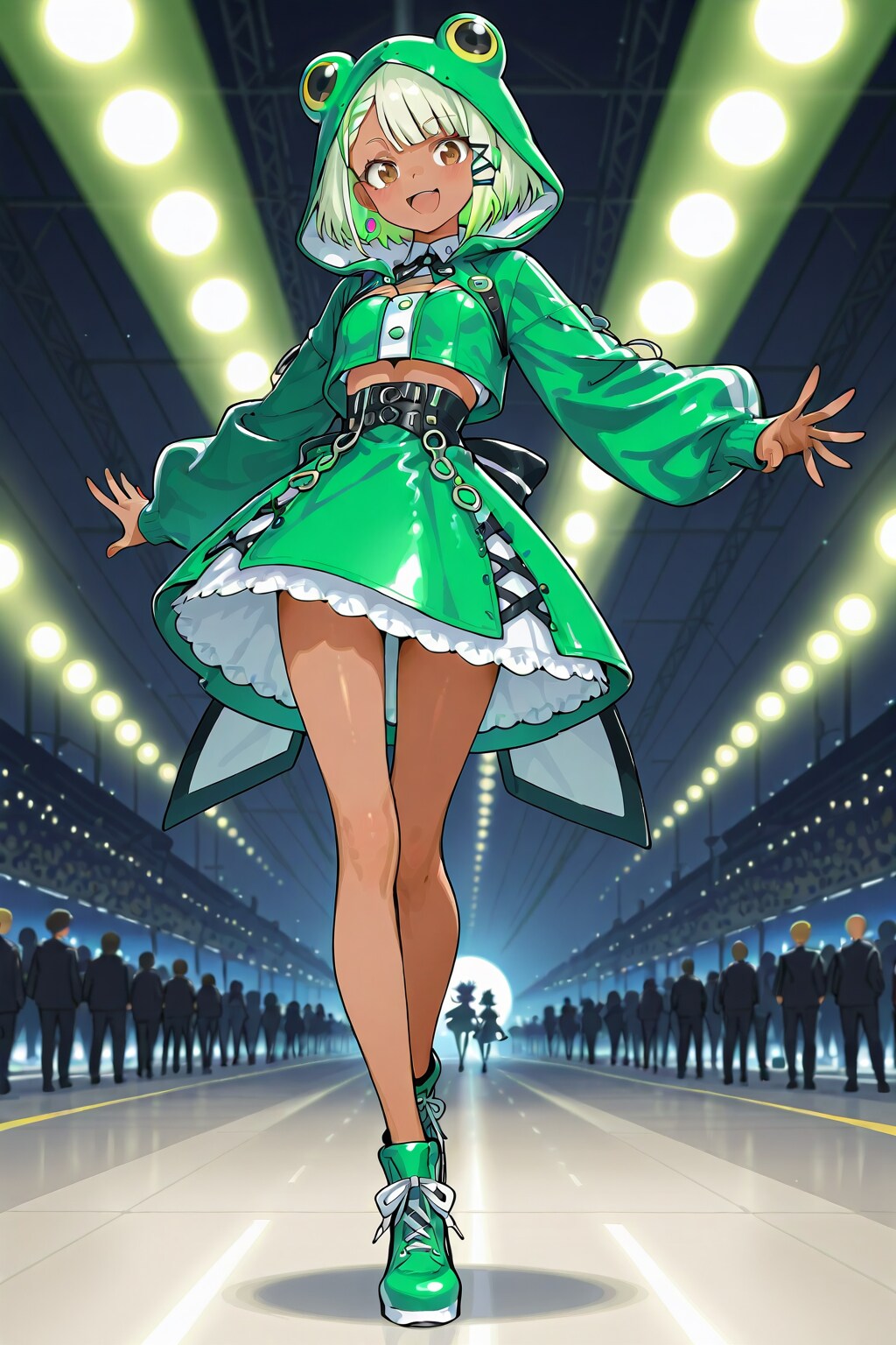 カエルファッションショー