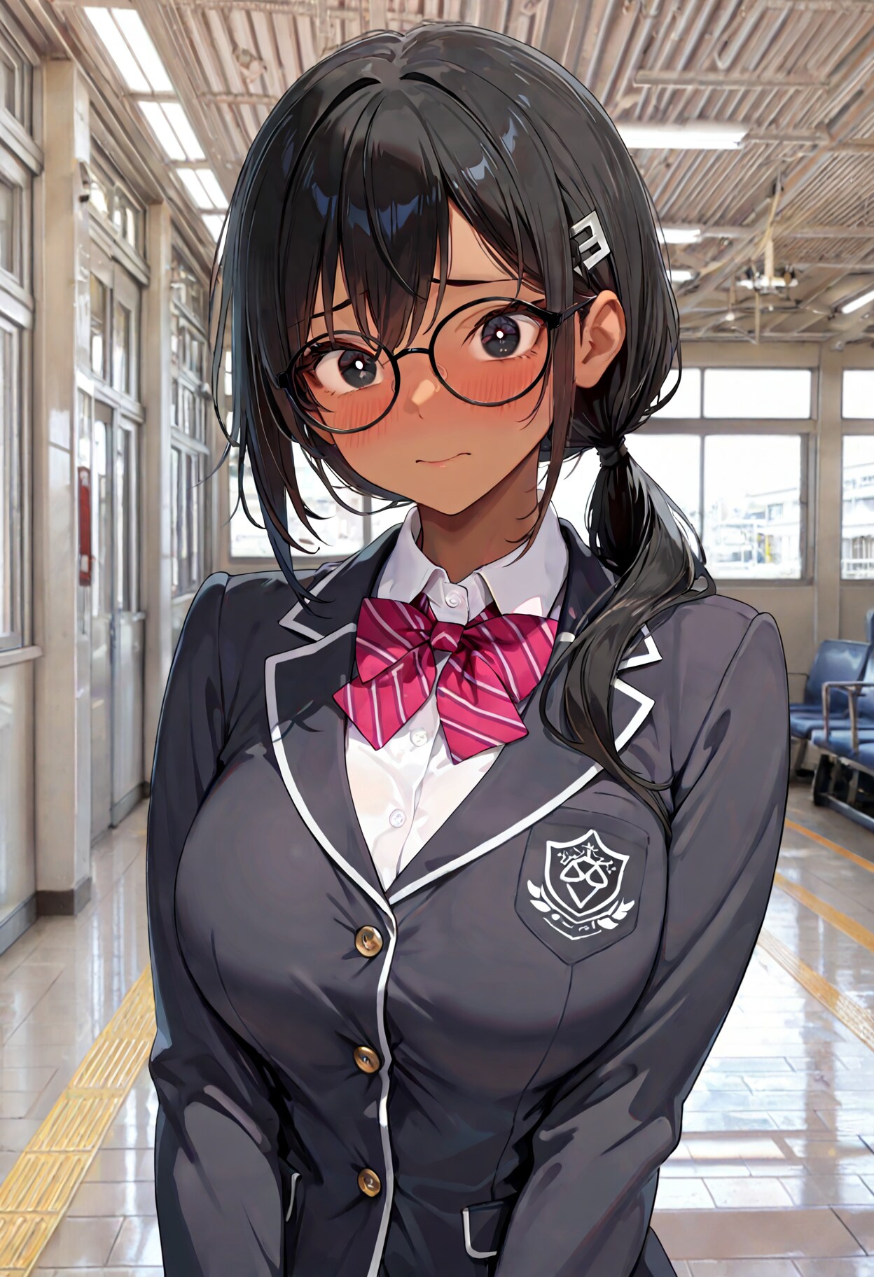 ギャルなあの子、実は…