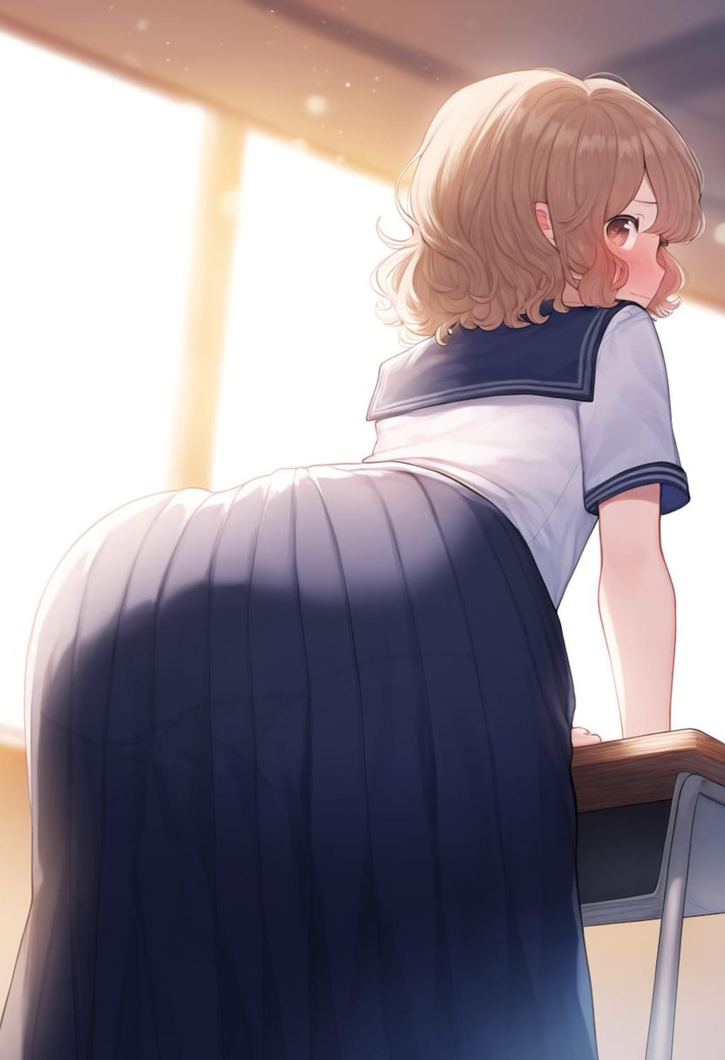さっき言われたとおり、スカートのインナーを脱いできてあげたよ♡＃２