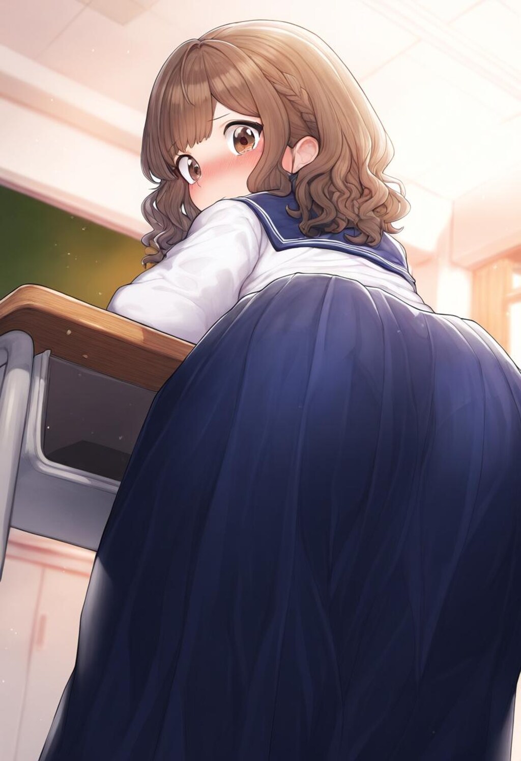 さっき言われたとおり、スカートのインナーを脱いできてあげたよ♡＃２