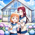 紫陽花✕ラブライブサンシャイン 5枚目