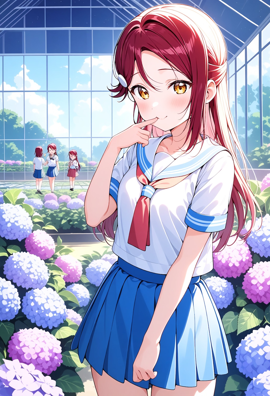 紫陽花✕ラブライブサンシャイン