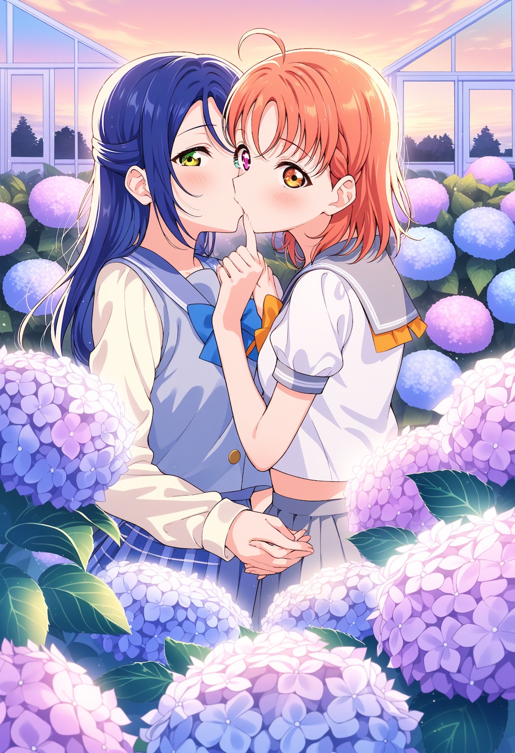 紫陽花✕ラブライブサンシャイン