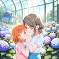 紫陽花✕ラブライブサンシャイン 2枚目