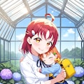紫陽花✕ラブライブサンシャイン 4枚目