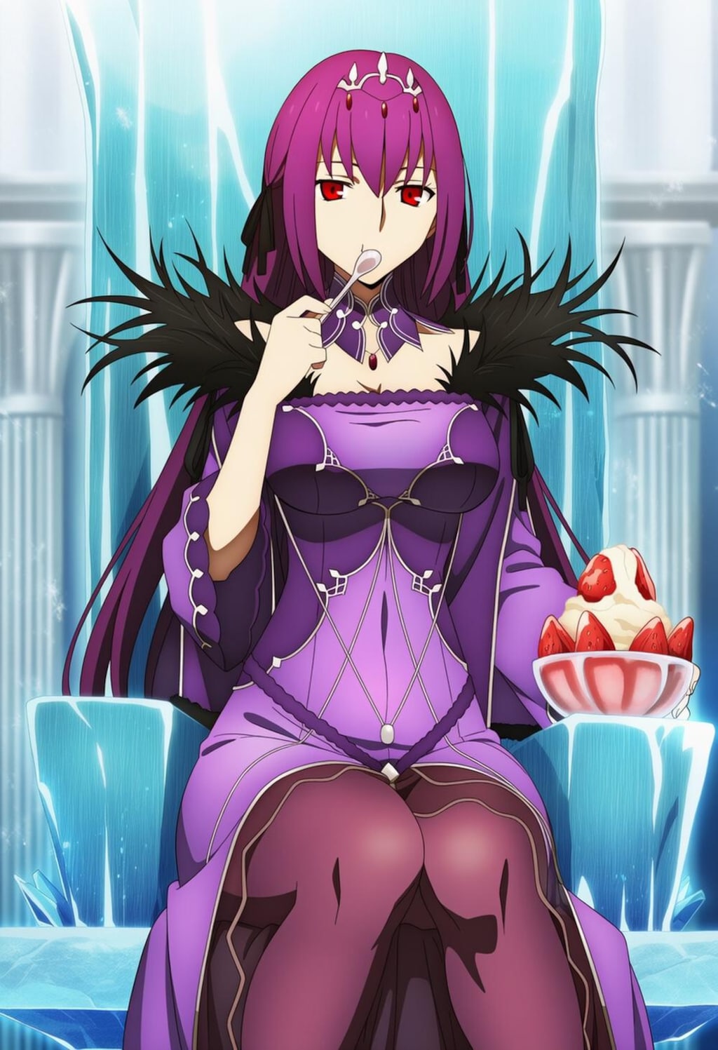 冬のドレス等コスプレ女神人妻