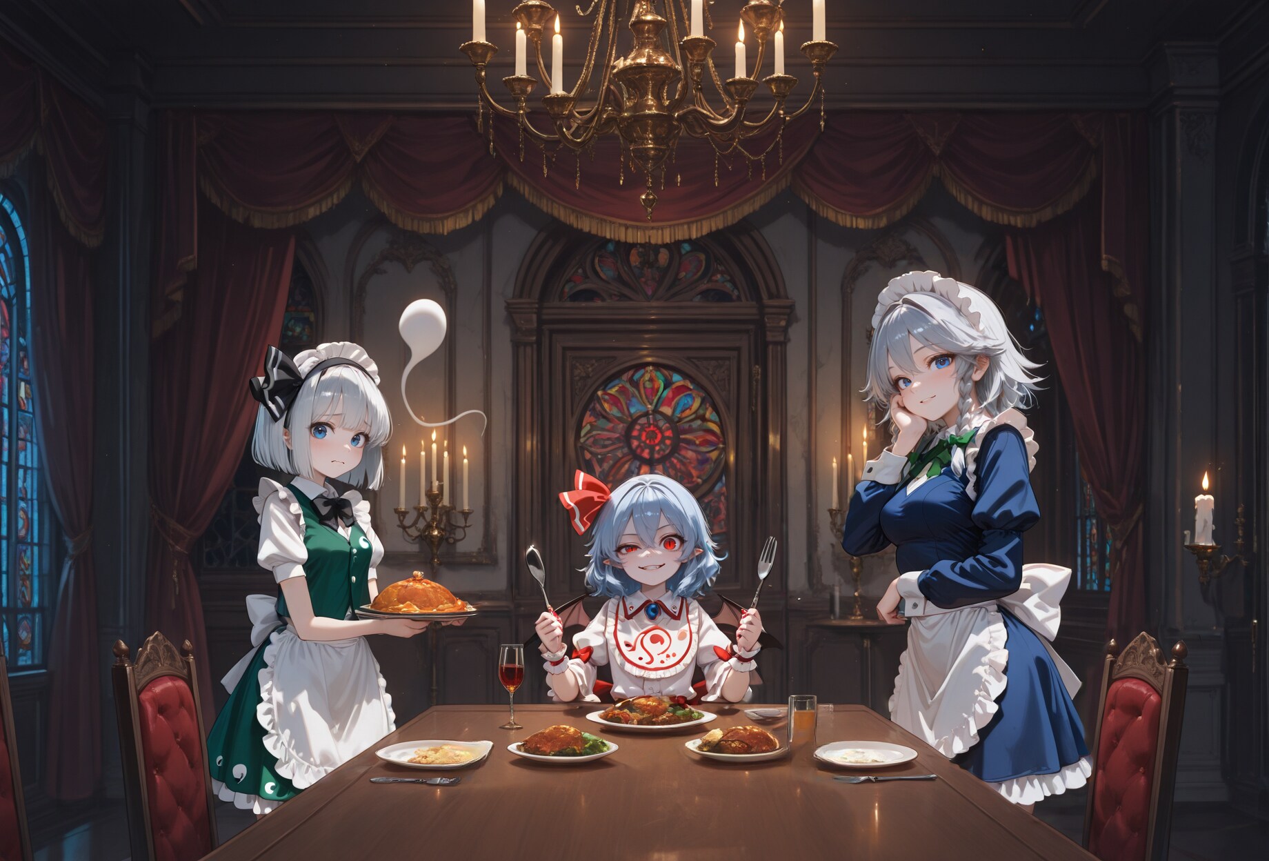 あ"ァ……？（ビキィッ）