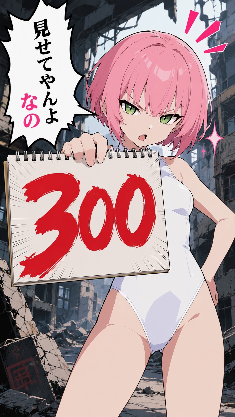 シン・ピンボブお姉やん💓㊗️300なの💓