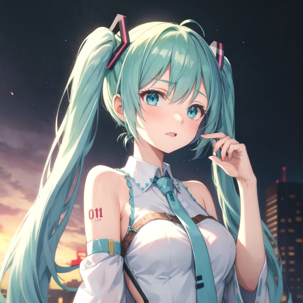 ミク、ちゅわ～ん！