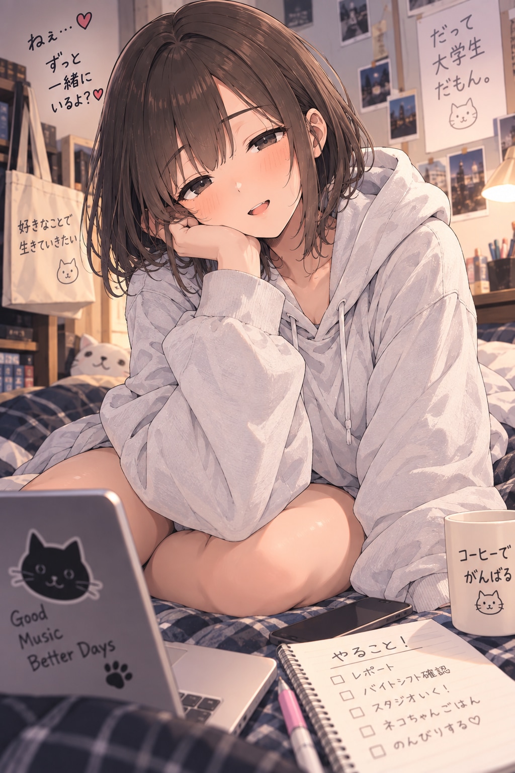 ネコちゃん💕 | の人気AIイラスト・グラビア