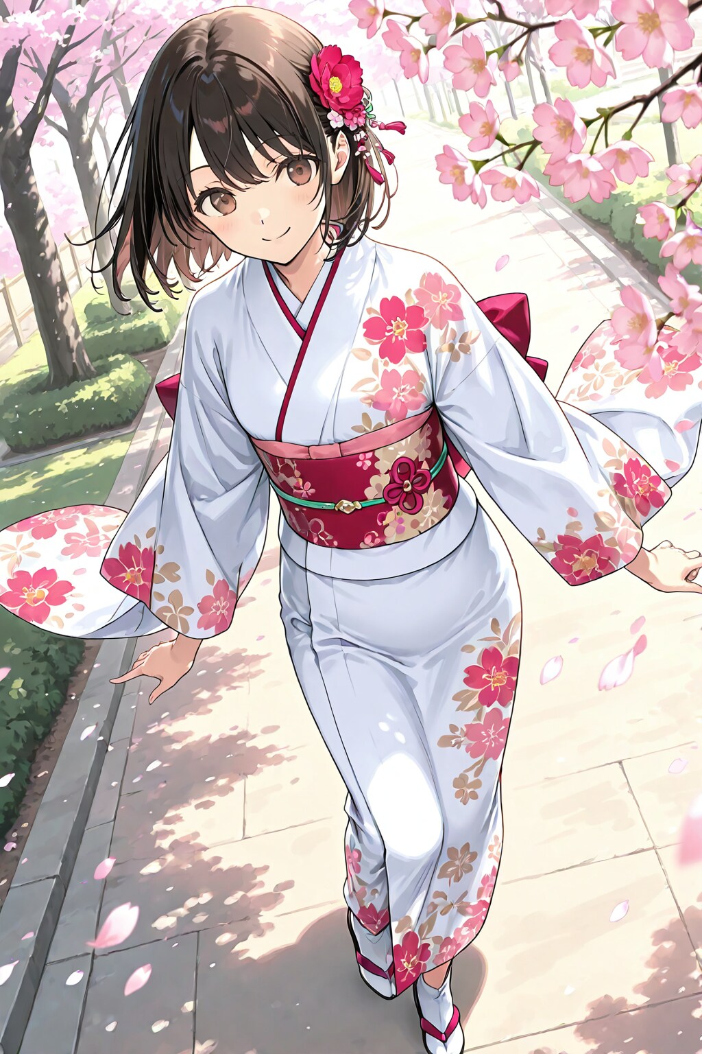 お題：春色コーデ | の人気AIイラスト・グラビア