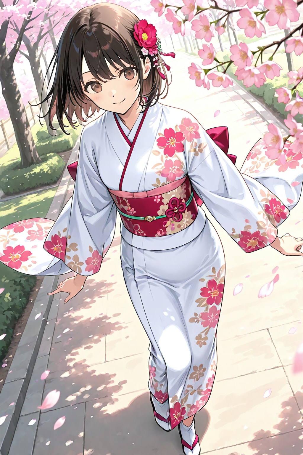 お題：春色コーデ