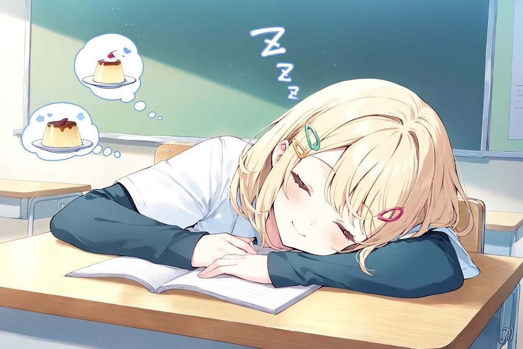カスタードプリンか、謎プリン？