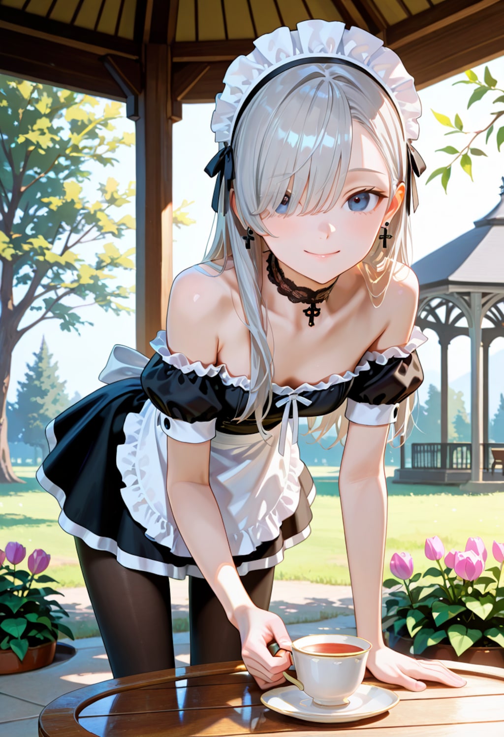 由璃亜 Maid Costume (2)