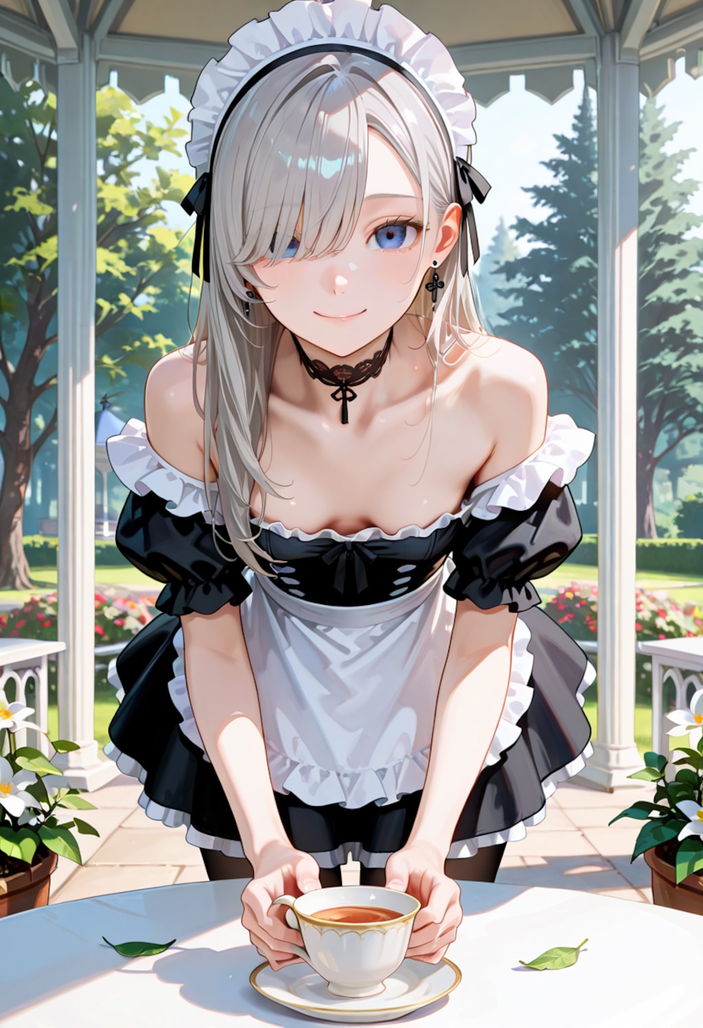 由璃亜 Maid Costume (2)